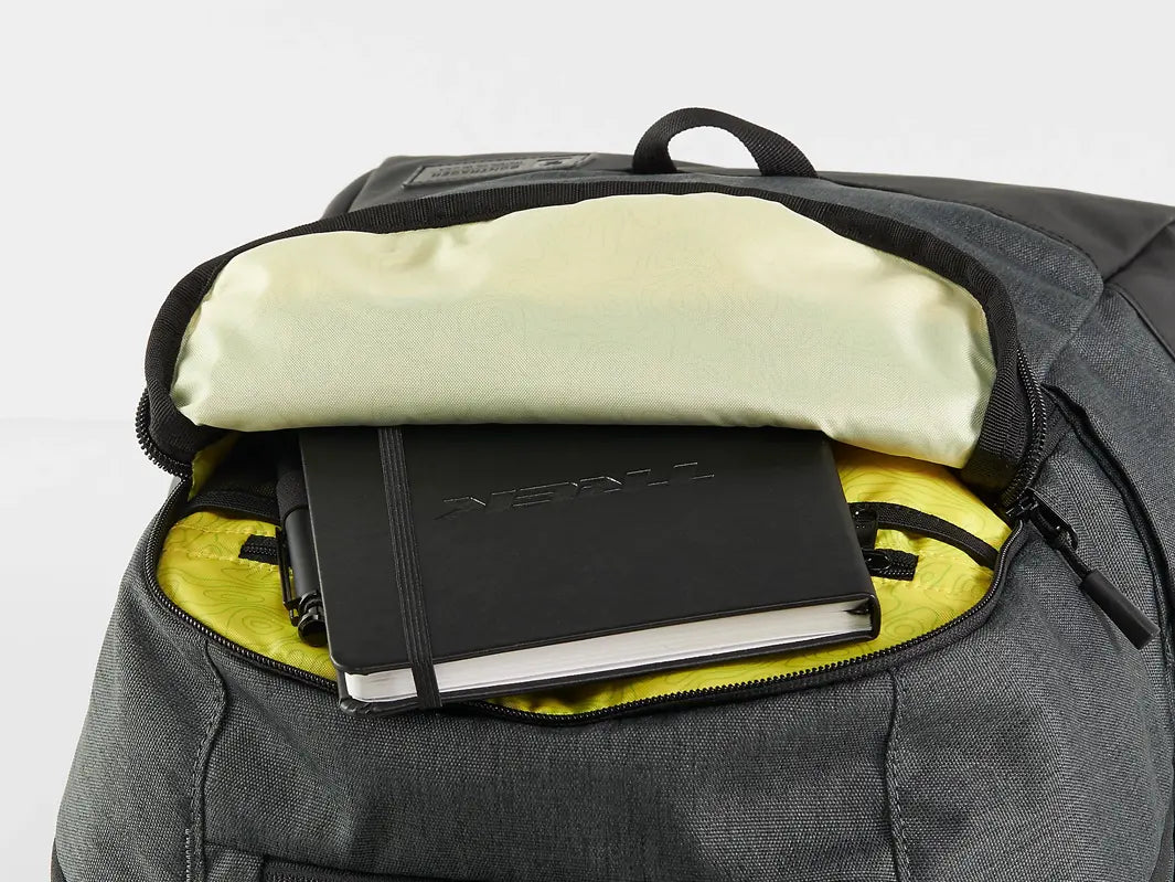 Commuter backpack top