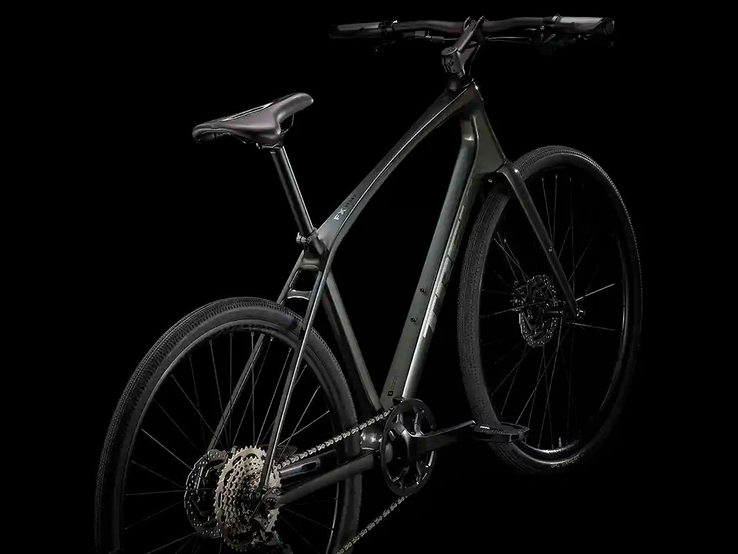 TREK FX4 ボントレガー、カーボン ブラックハンドル グリップ