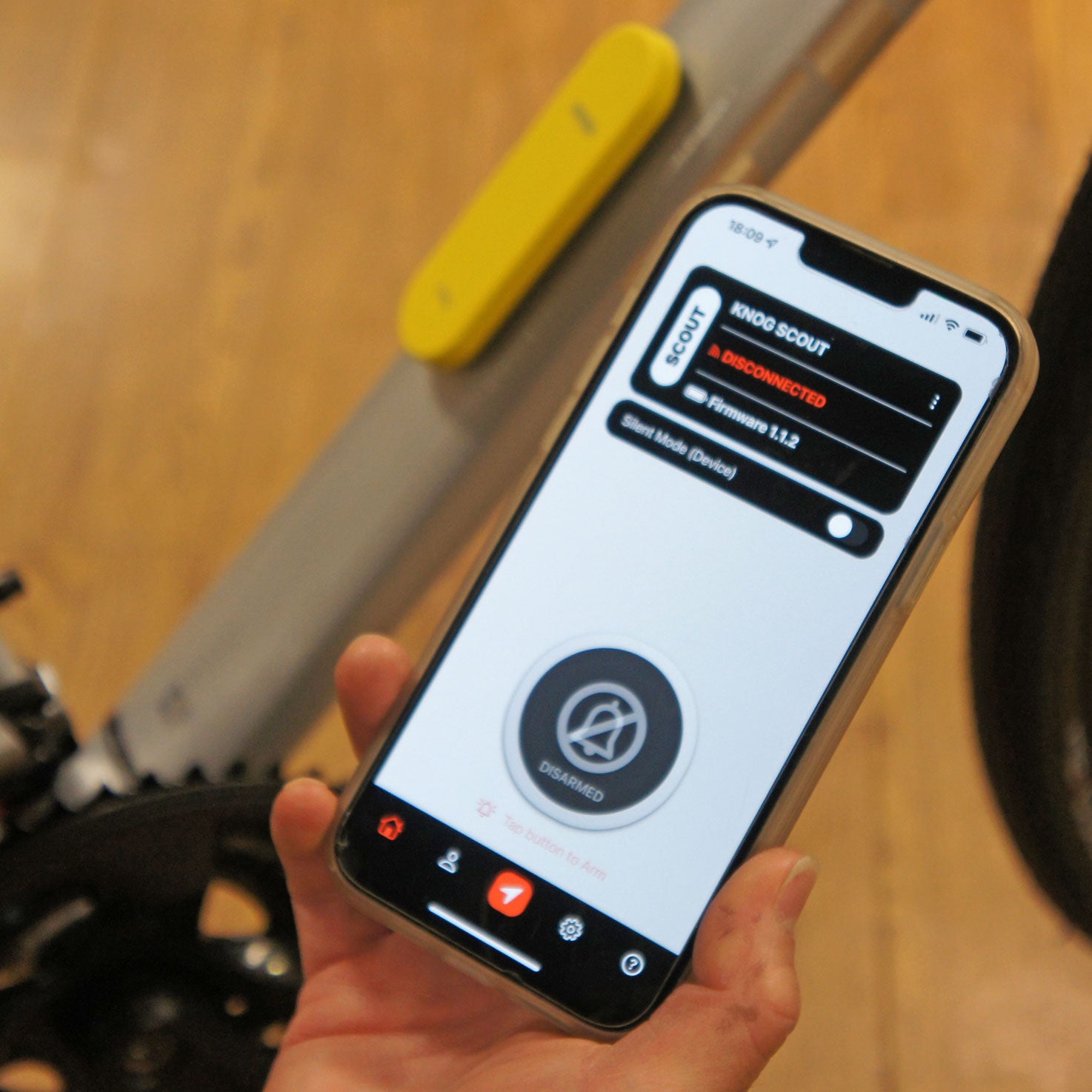 高価値 送料込み KNOG SCOUT アラーム Airtag 盗難防止 スカウト - 自転車