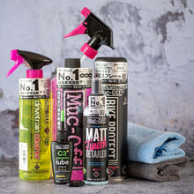 Muc-Off マット塗装用洗車ケミカル5点+マイクロファイバーウェス2枚セット Dryルブver.