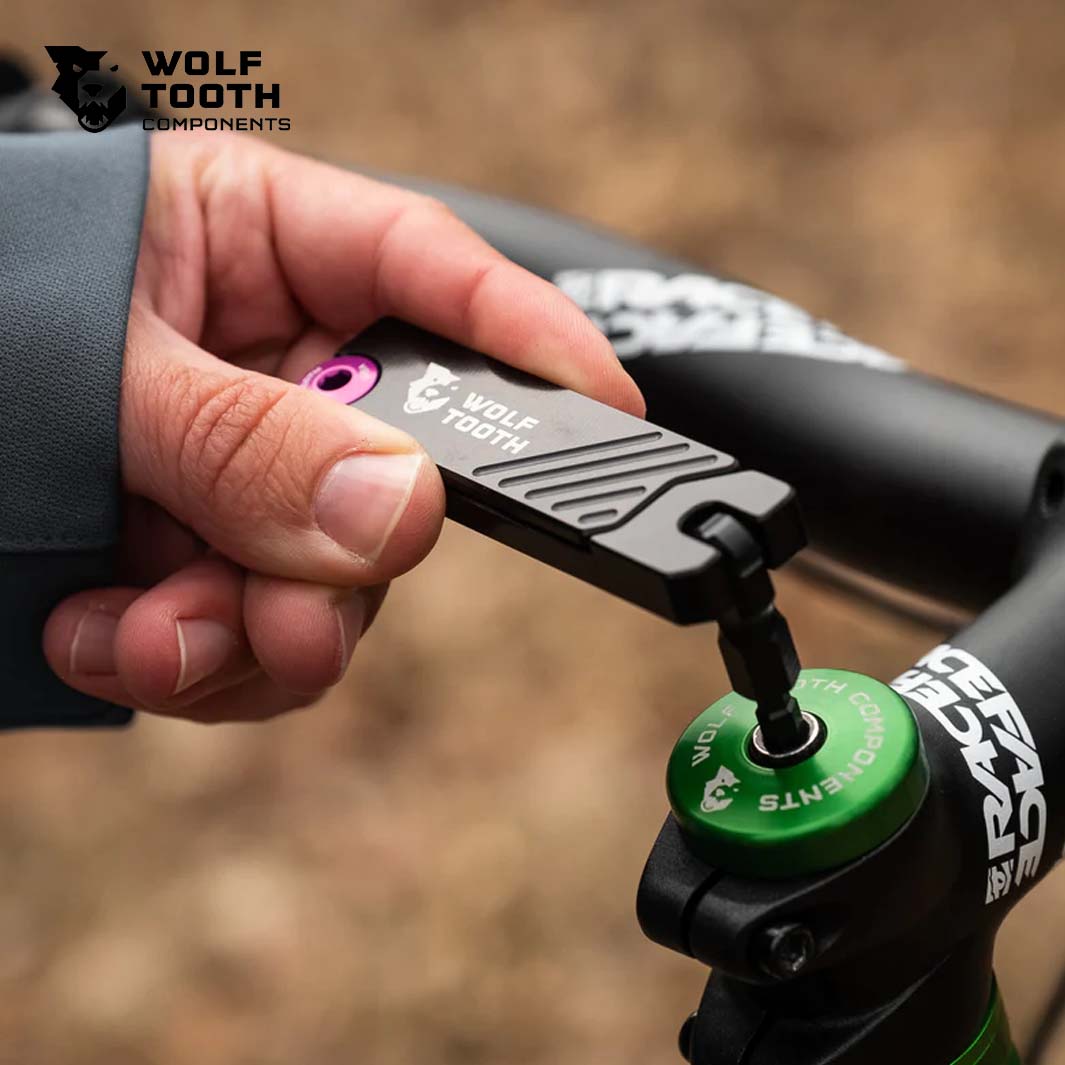 Wolf tooth 6-Bit Hex Wrench Multi-tool With Keychain（ウルフ