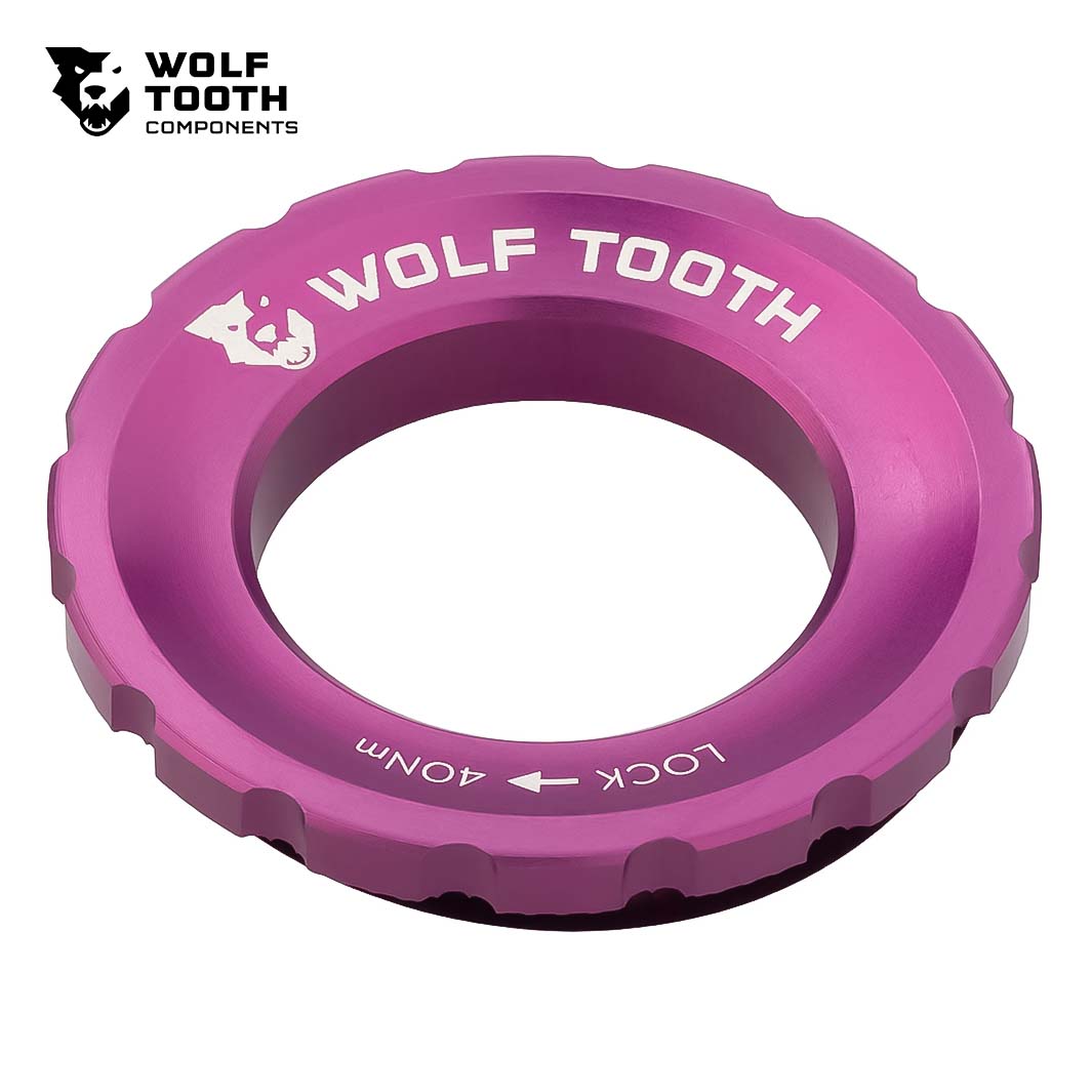 Wolf Tooth Centerlock Rotor Lockring（ウルフトゥース センターロック ローター ロックリング） – バイクプラス